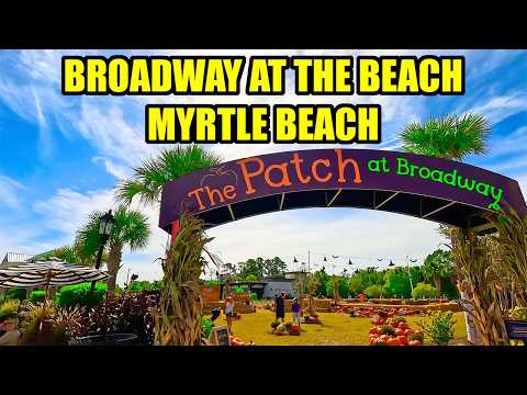 What's NEW at Broadway at the Beach in Myrtle Beach in October! Big Construction Updates!