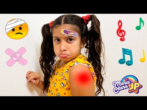 MÚSICA DO DODÓI COM MARIA CLARA E JP ♫ The Boo Boo Song! Nursery Rhymes Songs for Kids