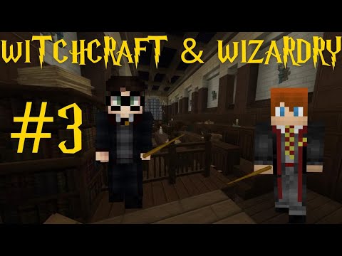ProGamerFob - Minecraft Witchcraft and Wizardry - Part 3 - Learning Our First Spell (Harry Potter RPG)