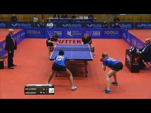 Darya Kisel/Jamila L. vs Sophie Earley/Anna H. | 2020 ITTF Czech J&C Open Highlights (JGD Final)
