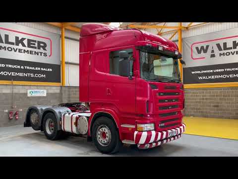 New In Stocklist For Sale: SCANIA R480 HIGHLINE 6X2 TAG AXLE TRACTOR UNIT – 2009 – SF09 FJX