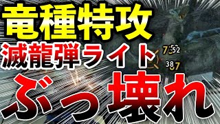【ぶっ壊れw】竜種特攻滅龍弾ライトの火力がもはやヘビィなのだがwww強すぎて笑いが止まらない火力ぶっ壊れライトのオススメ装備のご紹介！第717話