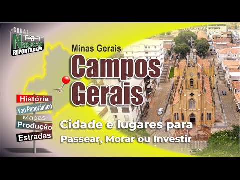 Campos Gerais, MG – Cidade para passear, morar e investir.