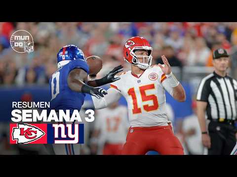 Kansas City Chiefs vs. New York Giants | Resumen NFL en español - Semana 3 | NFL Highlights 2025