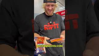 Logan Paul Rips a Burger Bag?! #loganpaul #pokemon #burgerbag #pikachuillustrator
