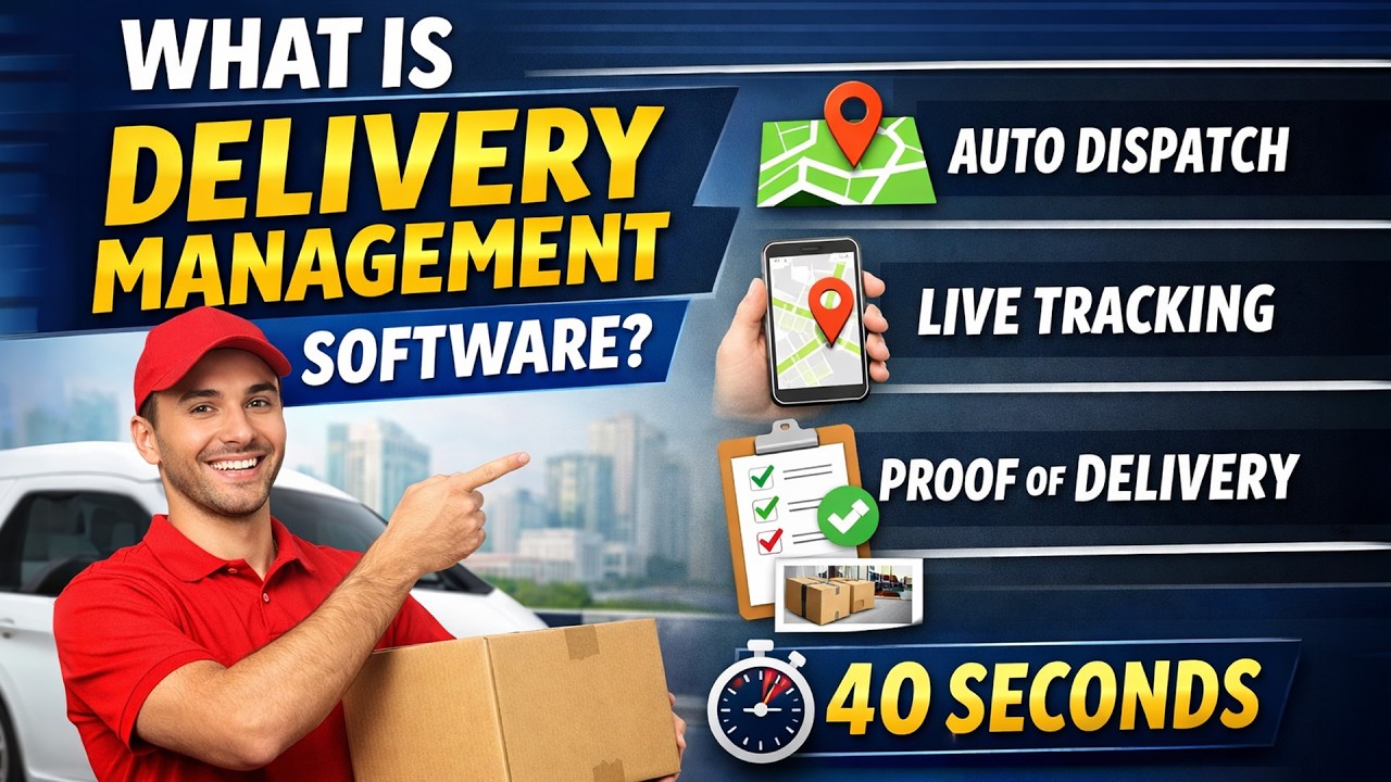 What is Delivery Management Software? (Dispatch, Tracking, POD & More) | 2026