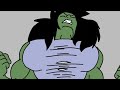 She hulk transformation animation (part-2)|Flipacalip animation@artbyarun01