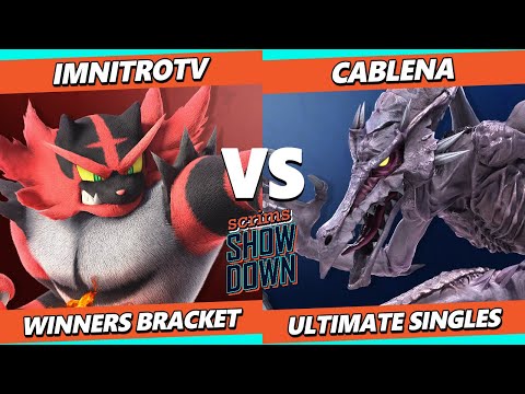 Scrims Showdown 80 - ImNitroTV (Incineroar, Mario) Vs. CableNA (Roy, Ridley) Smash Ultimate - SSBU