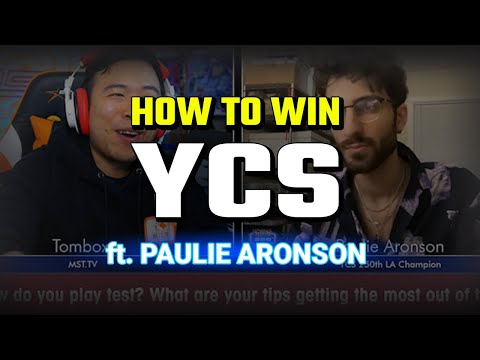 Paulie Aronson YCS/WCS World Champion shares his secrets to playing at a Top Cut Level!