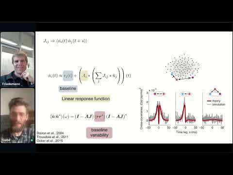 Gabriel Ocker - Plasticity, activity, and computation in neuronal networks