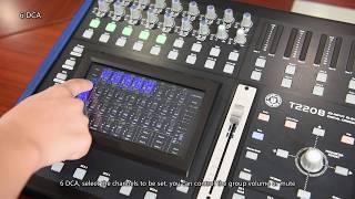 Video thumbnail for T2208 Professional Digital Mixer - English by SEIKAKU TECHNICAL GROUP