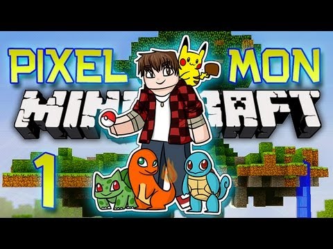 Minecraft: Pixelmon Let's Play w/Mitch! Ep. 1 - CHOOSE YOUR POKEMON! (Pokemon Mod)