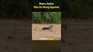 When a Python Picks the Wrong Opponent