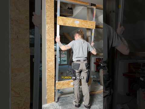 Ich habe die günstigsten wandbündigen Türen bestellt🥴 #ermetika #xreverx #wandbündigetür #türen