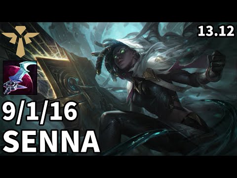 Senna Support vs Nautilus - EUW Master | Patch 13.12
