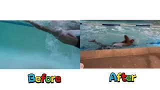 Adult Triathlete 2 month progress with catch ups a