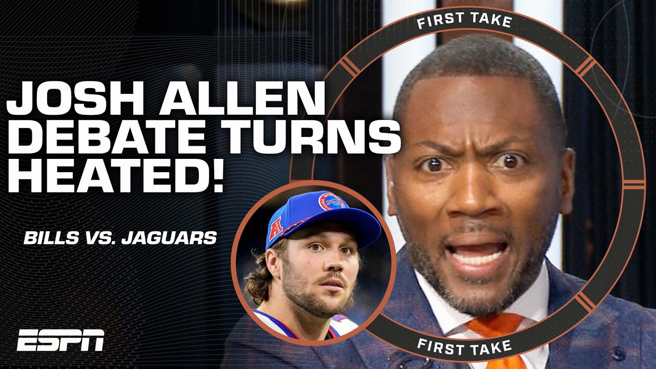 RC ERUPTS in Josh Allen debate 🗣️ Why he thinks the Bills' season could be a failure 👀 | First Take