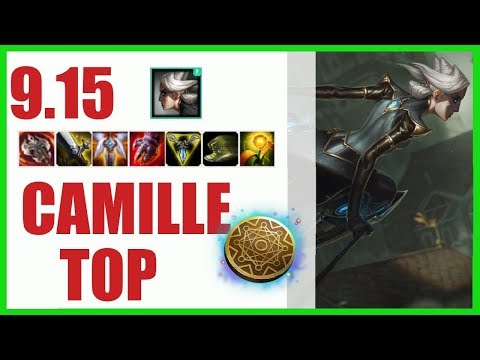 Camille Top Ranked Challenger Build 9.15 - KR Challenger