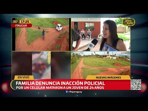 Asesinato de joven de 24 años por robo de celular en Itauguá