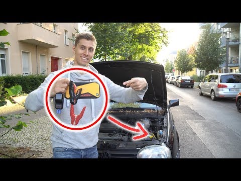 Starthilfe mit einer Powerbank geben?! Der Test!