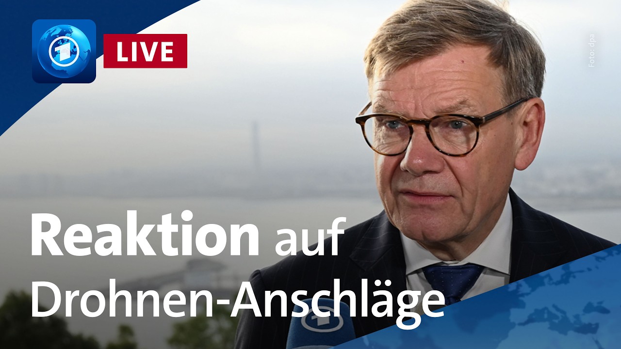 Außenminister Wadephul äußert sich zur Drohnen-Attacke auf den Flughafen Halle/Leipzig