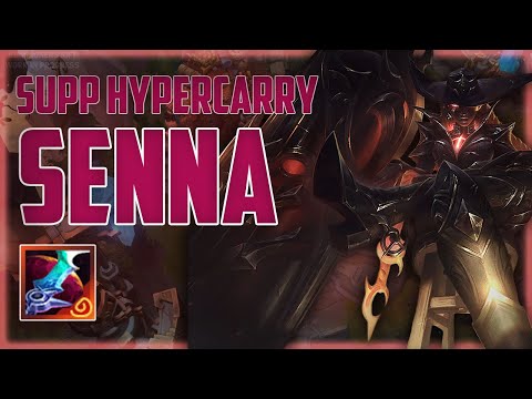 (ADC Ashe Main) Insane Support Senna Pre-Season 11. 😲😲😲