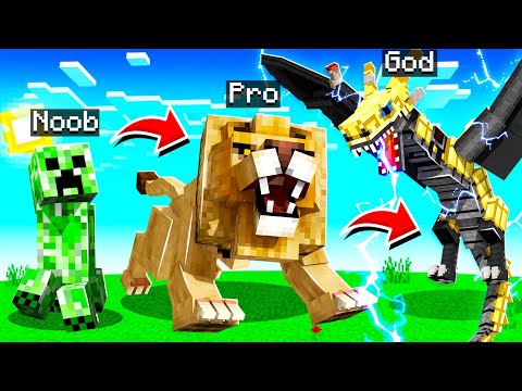 Eat ANY Mob to GROW in MINECRAFT!