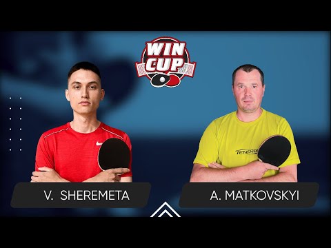 18:15 Vladyslav-Ivan Sheremeta - Andrii Matkovskyi West 4 WIN CUP 14.11.2023 | TABLE TENNIS WINCUP