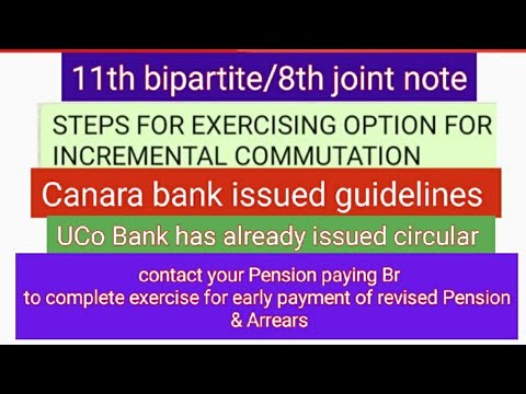 11th bipartite- Bank retirees option for incremental commutation