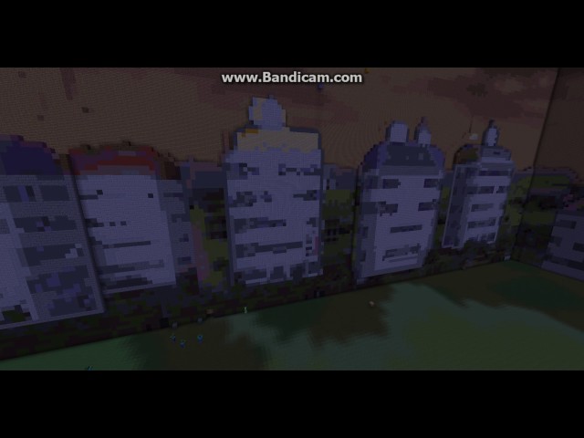 Project: Dragon Ball Super - West City Ruins - 2D/3D Hybrid Minecraft Map