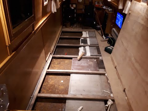 #41 Narrowboat internal refurbishment #1