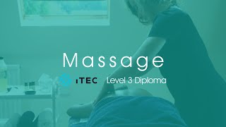 Massage Course - iTEC Level 3 Diploma in Massage