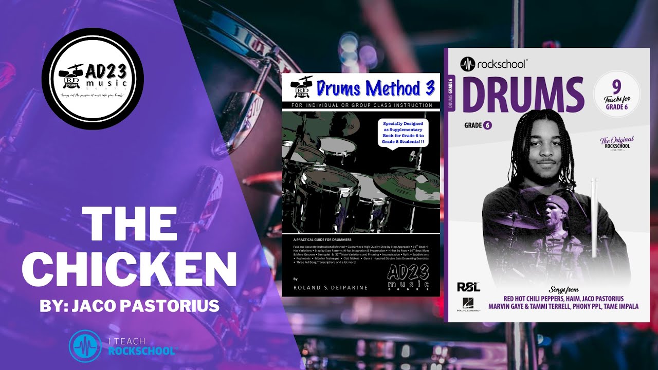 The Chicken | Rockschool Drums Grade 6 2024
