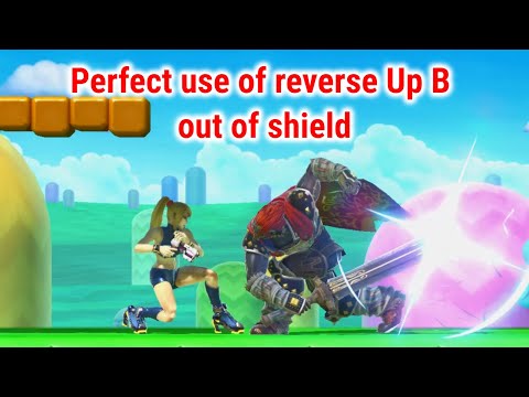 Perfect use of reverse Up B out of shield