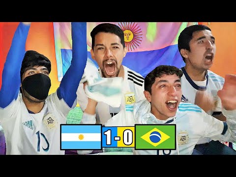 Argentina 1 Brasil 0 | *lloramos*😭 | REACCIÓN | FINAL Copa América 2021