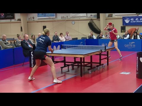 VTV - SKF. Tafeltennis vrouwen. Halve finale play offs 2016. Beslissend duel. | Nieuwegein TV