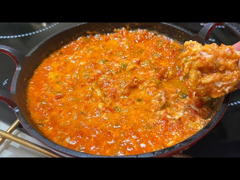 MASTERCHEF TE 👨‍🍳 YAPILAN MENEMEN TARİFİ 👩‍🍳 Kolay Menemen Nasıl Yapılır
