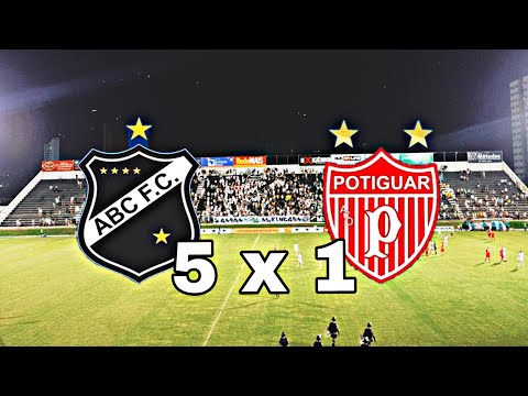 ABC 5 x 1 POTIGUAR | Melhores Momentos | Campeonato Estadual