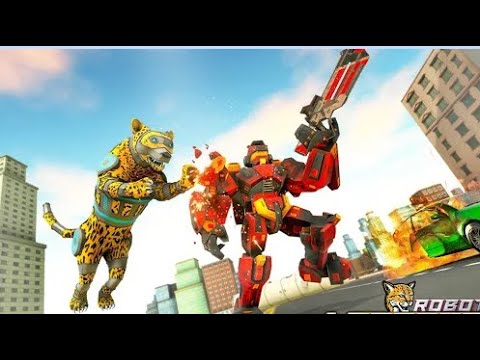 Leopard Robot Transform | Amazing Robot Bike Android GamePlay | By Game Crazy
