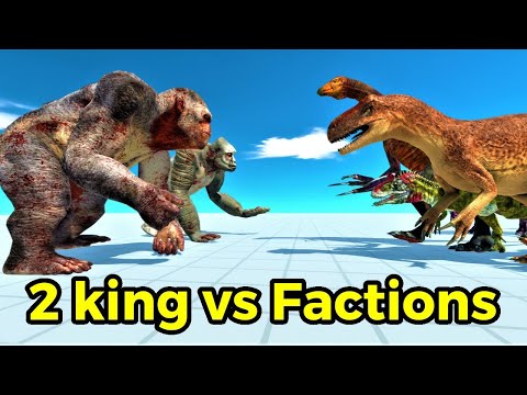 OLD and NEW Goro vs every Factions ARBS Animal Revolt Battle Simulator