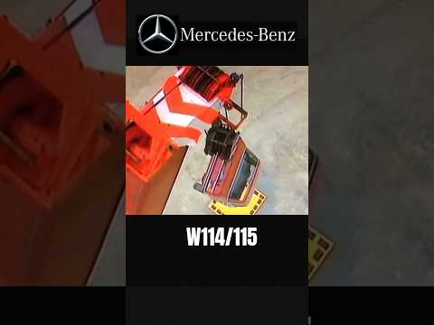 Mercedes-Benz W114/W115 vs Volvo XC90 vs BMW X5 Crash test #mercedes #bmw #volvo #w114 #w115