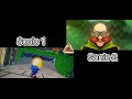Sonic movie 1 vs Sonic movie 2 end credits comparison