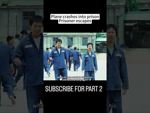Plane crashes into prison prisoners escapes. #moviemap #movieexplain #moviereview #movierecap