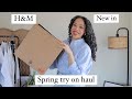 H&M New in try on haul