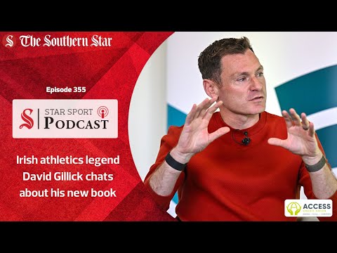 Irish athletics legend David Gillick chats about his new book