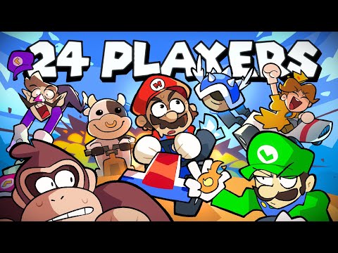 I Invited 24 YouTubers to Make Mario Kart History