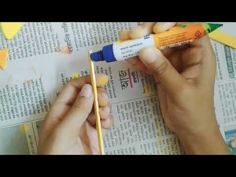 Ice cream stick bird                   Crafts for Kids