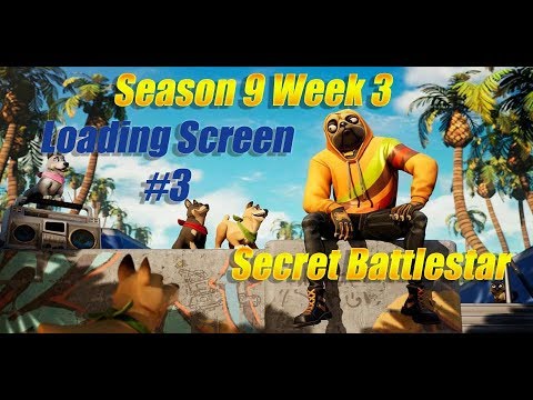 Fortnite Season 9 Week 3 | Secret Battlestar Loading Screen #3
