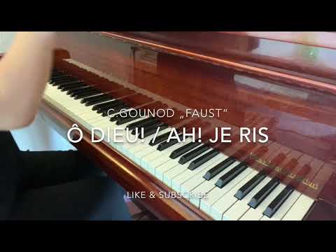 C.Gounod Faust „Ô Dieu!...Ah! Je ris de me voir si belle en ce miroir“ Piano accompaniment