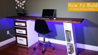 How To Build A Modern Desk For Your Home Office